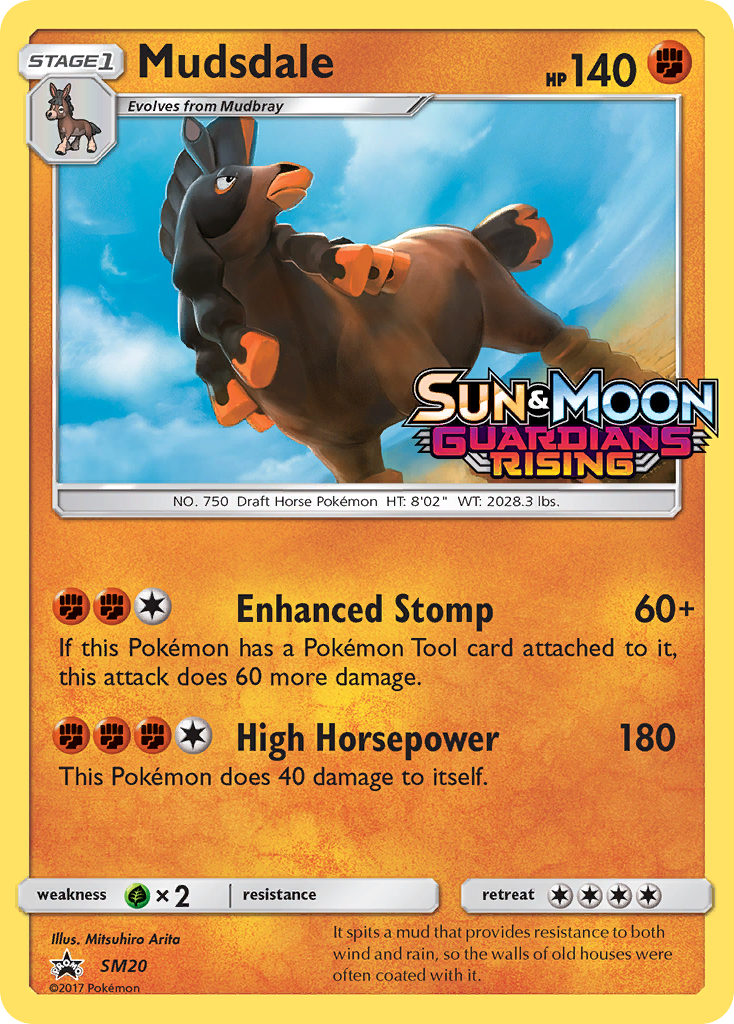 Mudsdale (SM20) [Sun & Moon: Black Star Promos] | Gam3 Escape