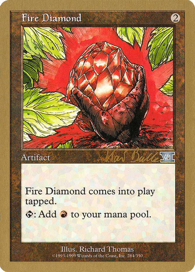 Fire Diamond (Kai Budde) [World Championship Decks 1999] | Gam3 Escape