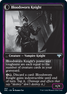 Bloodsworn Squire // Bloodsworn Knight [Innistrad: Double Feature] | Gam3 Escape