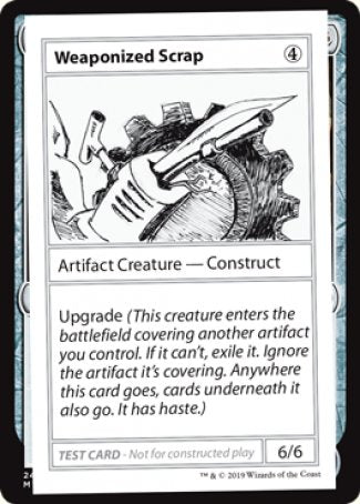 Weaponized Scrap (2021 Edition) [Mystery Booster Playtest Cards] | Gam3 Escape