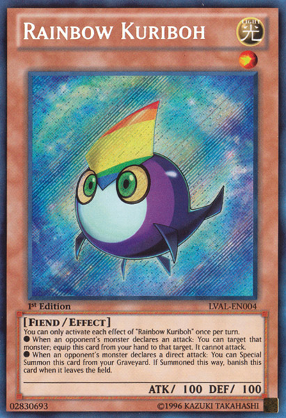 Rainbow Kuriboh [LVAL-EN004] Secret Rare | Gam3 Escape