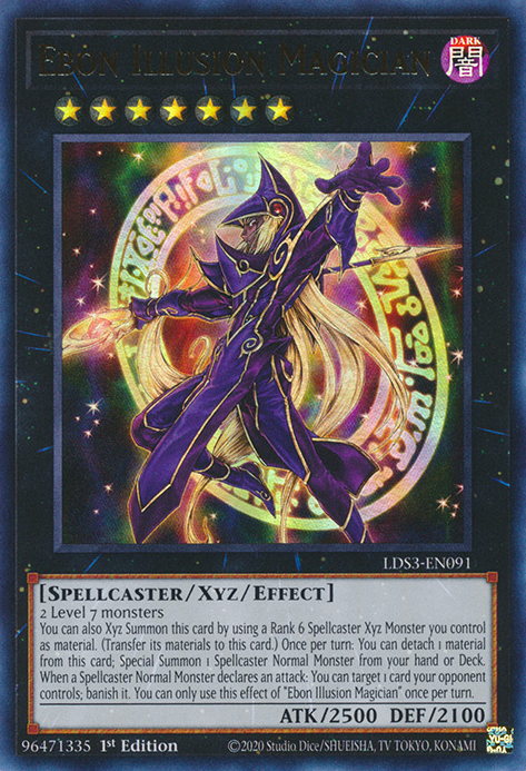 Ebon Illusion Magician [LDS3-EN091] Ultra Rare | Gam3 Escape