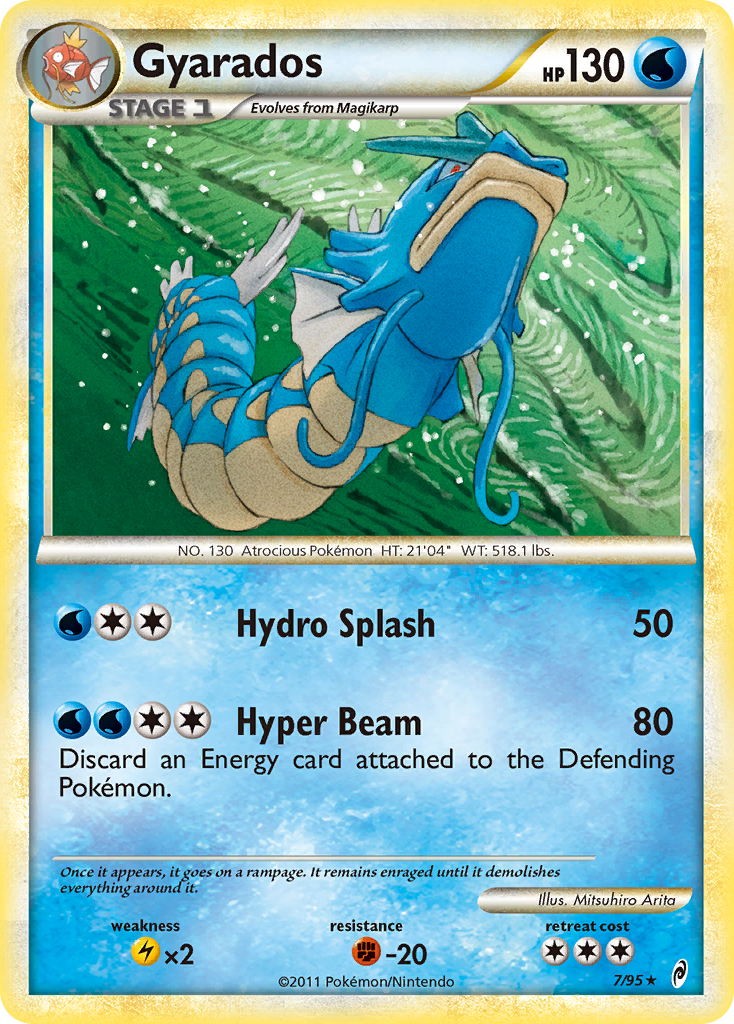 Gyarados (7/95) [HeartGold & SoulSilver: Call of Legends] | Gam3 Escape