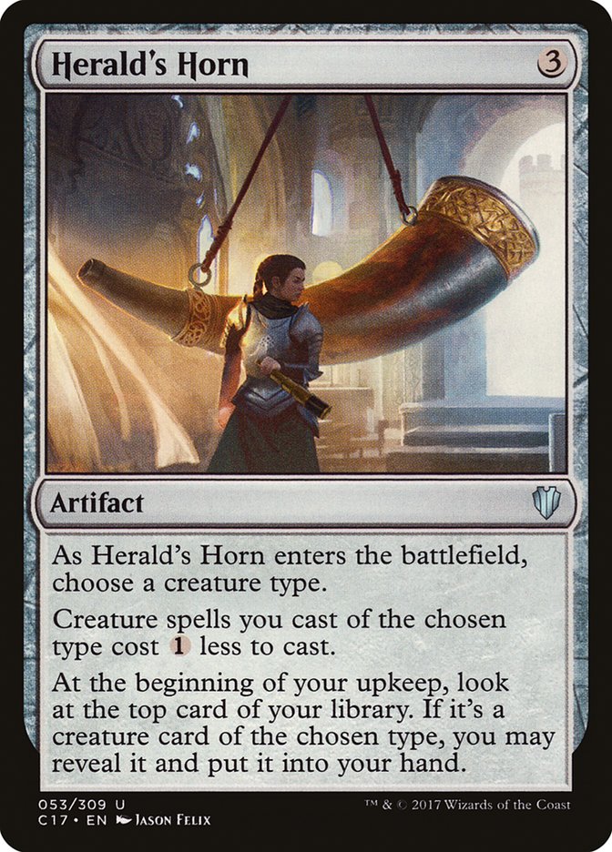 Herald's Horn [Commander 2017] | Gam3 Escape