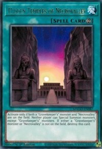 Hidden Temples of Necrovalley [MAGO-EN087] Rare | Gam3 Escape