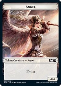 Angel // Cat (011) Double-sided Token [Core Set 2021 Tokens] | Gam3 Escape