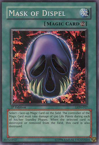 Mask of Dispel [LON-017] Super Rare | Gam3 Escape