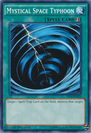 Mystical Space Typhoon [YS14-EN024] Common | Gam3 Escape