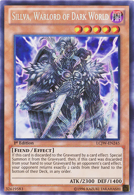 Sillva, Warlord of Dark World [LCJW-EN245] Secret Rare | Gam3 Escape