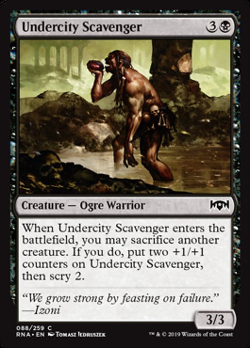 Undercity Scavenger [Ravnica Allegiance] | Gam3 Escape
