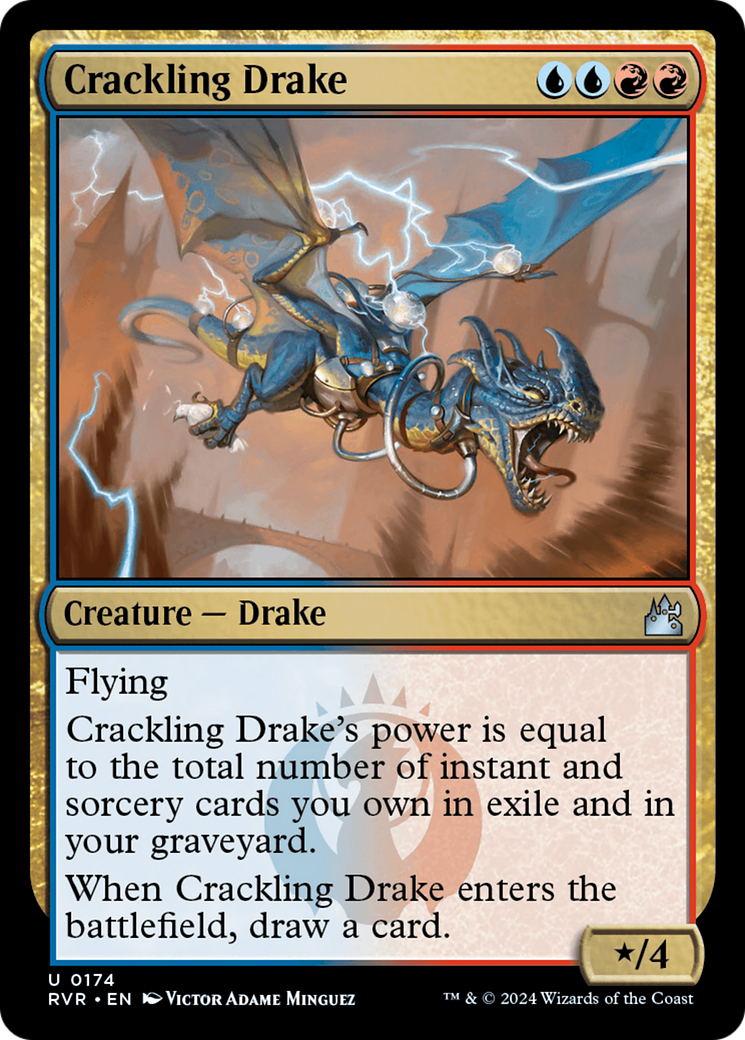 Crackling Drake [Ravnica Remastered] | Gam3 Escape