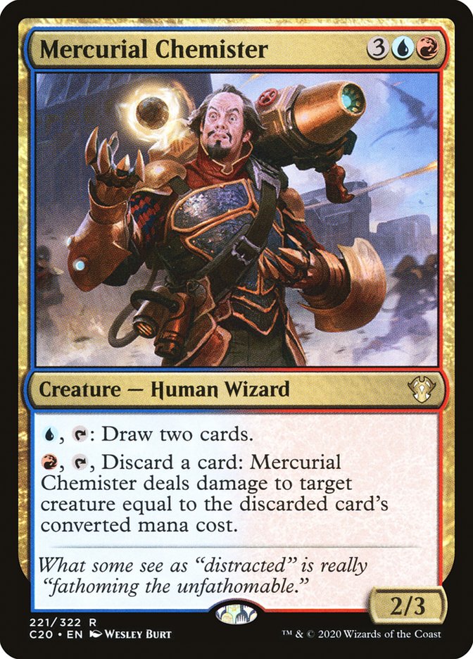 Mercurial Chemister [Commander 2020] | Gam3 Escape