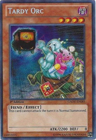 Tardy Orc [GAOV-EN085] Secret Rare | Gam3 Escape