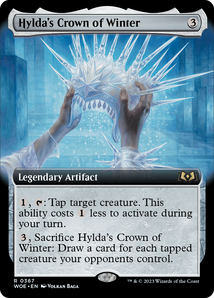 Hylda's Crown of Winter (Extended Art) [Wilds of Eldraine] | Gam3 Escape