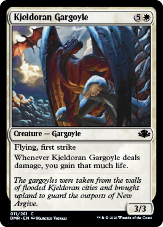 Kjeldoran Gargoyle [Dominaria Remastered] | Gam3 Escape