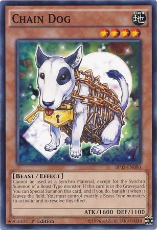 Chain Dog [BP03-EN080] Common | Gam3 Escape