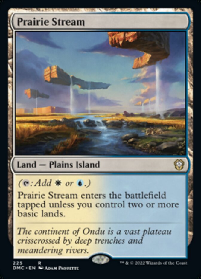 Prairie Stream [Dominaria United Commander] | Gam3 Escape