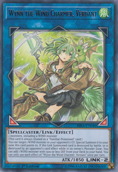 Wynn the Wind Charmer, Verdant [RIRA-EN046] Rare | Gam3 Escape