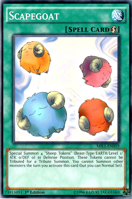 Scapegoat [MIL1-EN019] Common | Gam3 Escape