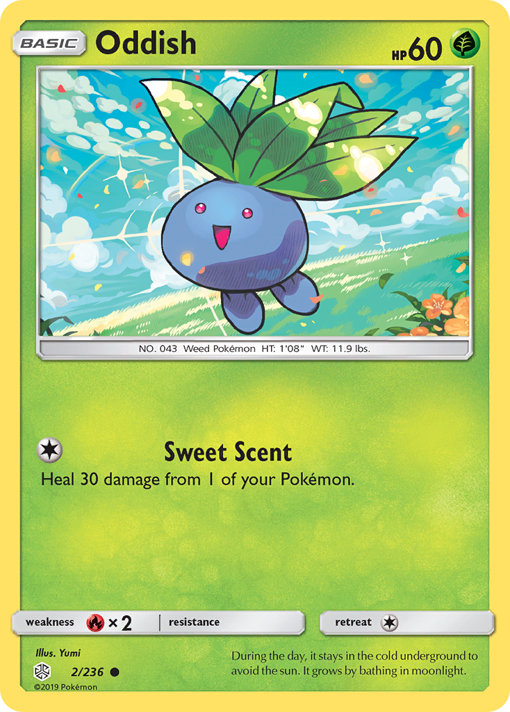 Oddish (2/236) [Sun & Moon: Cosmic Eclipse] | Gam3 Escape