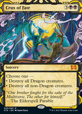 Crux of Fate (Etched Foil) [Strixhaven Mystical Archive] | Gam3 Escape