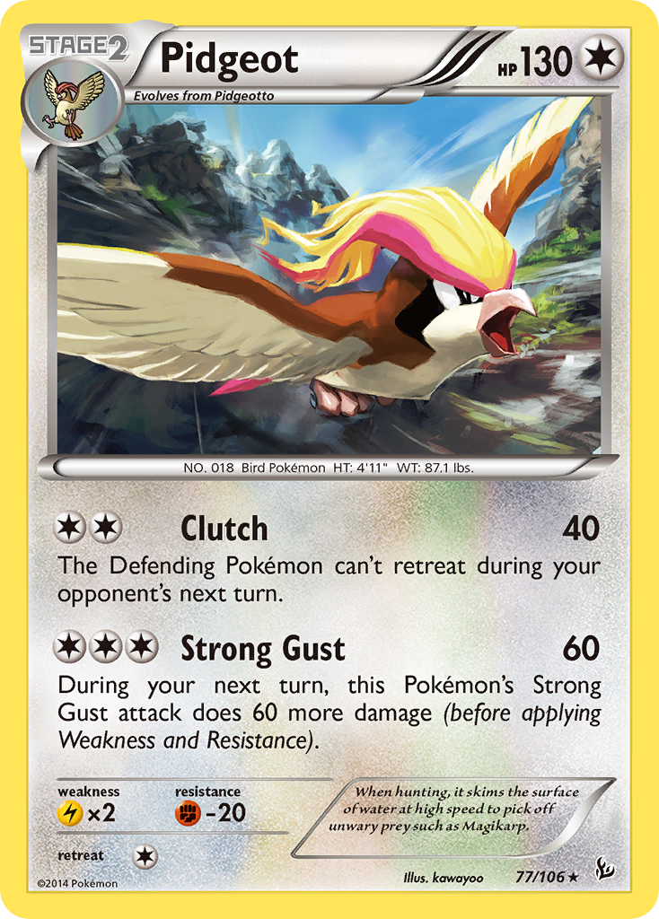 Pidgeot (77/106) [XY: Flashfire] | Gam3 Escape