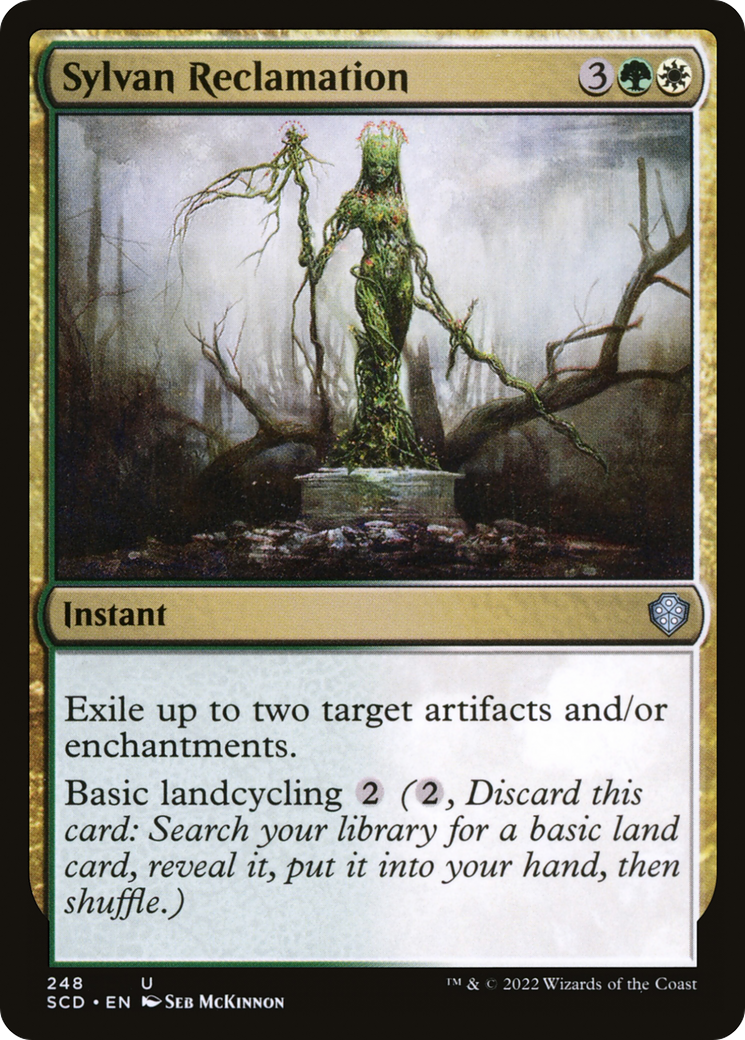 Sylvan Reclamation [Starter Commander Decks] | Gam3 Escape