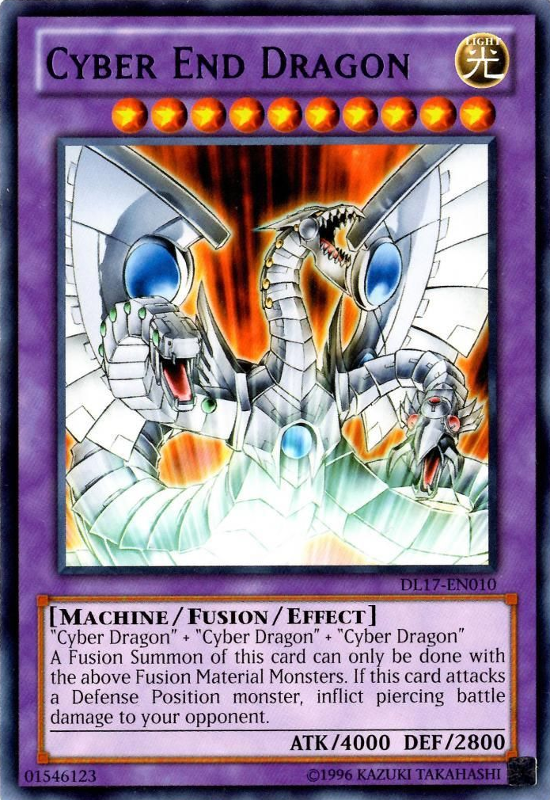 Cyber End Dragon (Purple) [DL17-EN010] Rare | Gam3 Escape