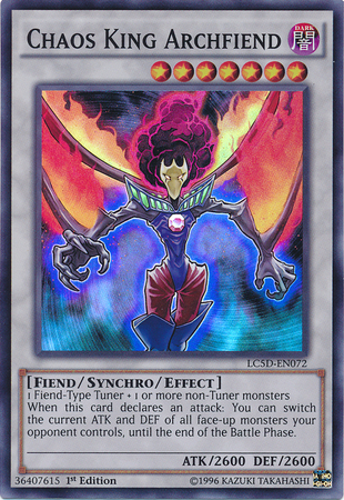 Chaos King Archfiend [LC5D-EN072] Super Rare | Gam3 Escape