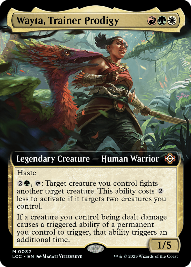 Wayta, Trainer Prodigy (Extended Art) [The Lost Caverns of Ixalan Commander] | Gam3 Escape