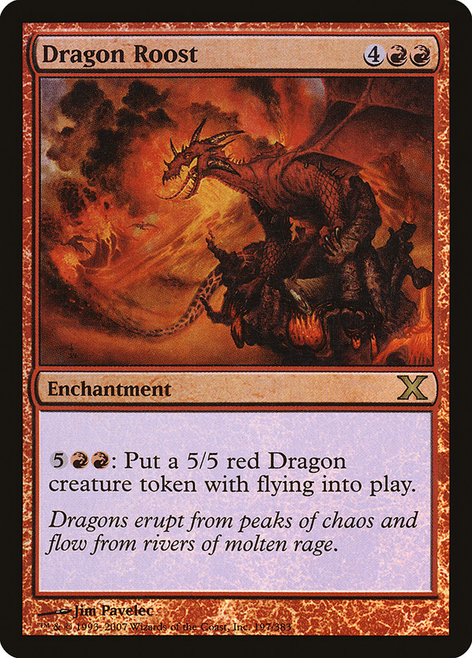 Dragon Roost (Premium Foil) [Tenth Edition] | Gam3 Escape