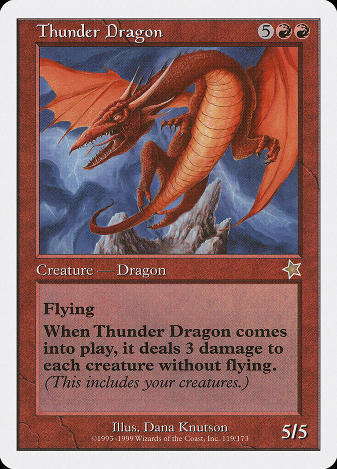 Thunder Dragon [Starter 1999] | Gam3 Escape