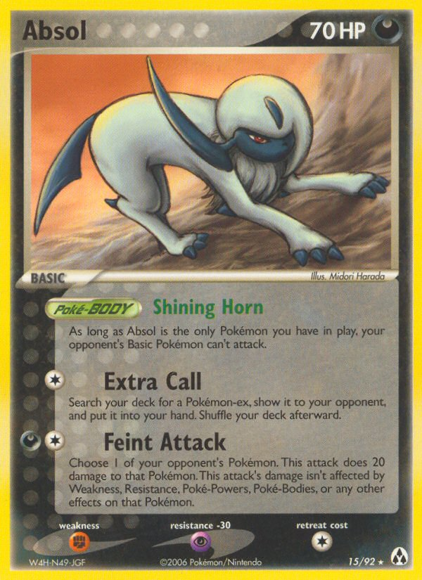 Absol (15/92) [EX: Legend Maker] | Gam3 Escape