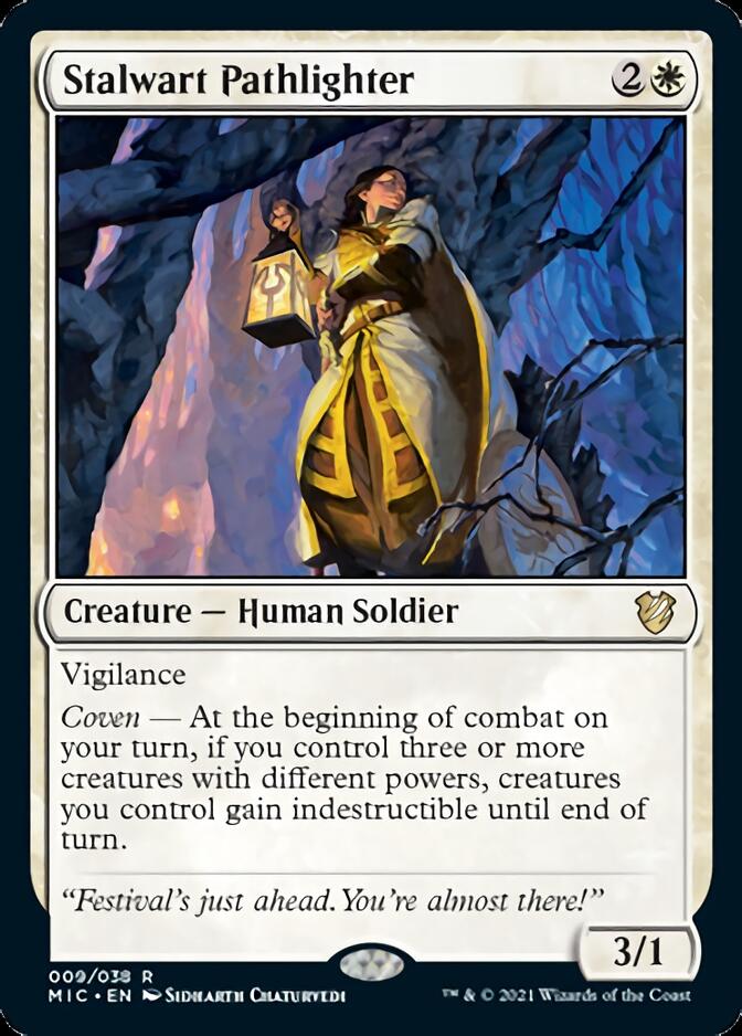 Stalwart Pathlighter [Innistrad: Midnight Hunt Commander] | Gam3 Escape