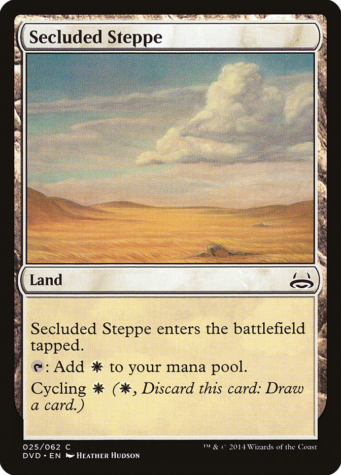 Secluded Steppe (Divine vs. Demonic) [Duel Decks Anthology] | Gam3 Escape