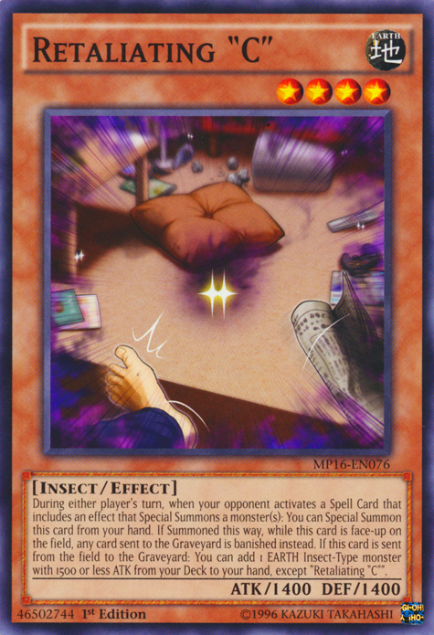 Retaliating "C" [MP16-EN076] Common | Gam3 Escape
