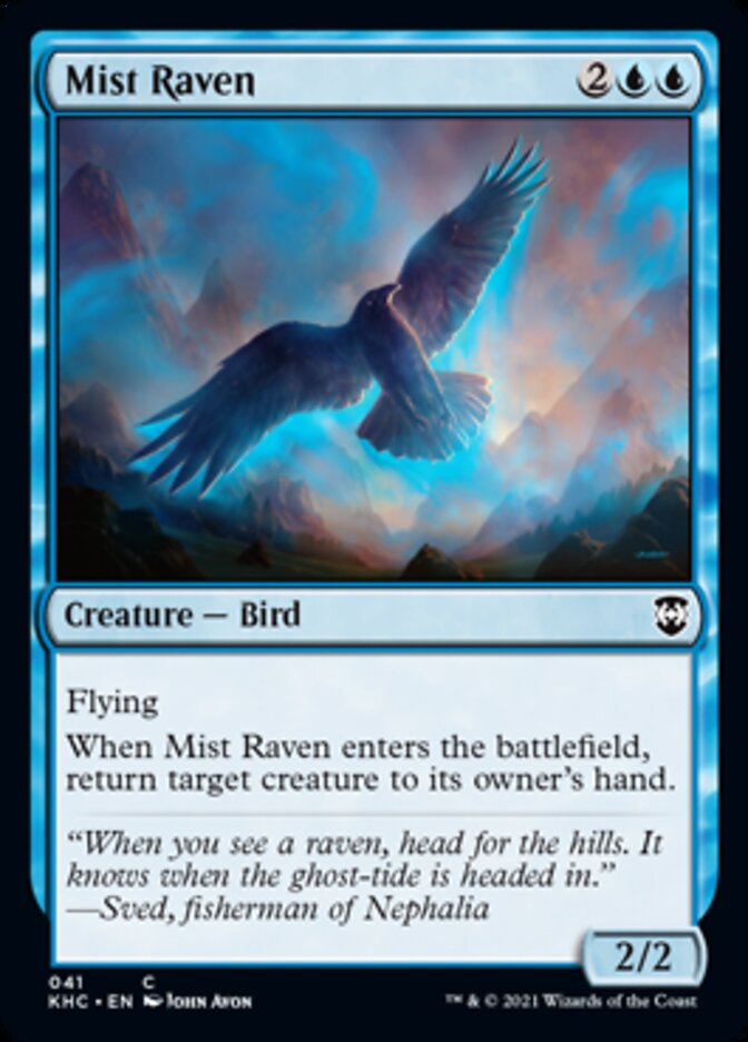 Mist Raven [Kaldheim Commander] | Gam3 Escape