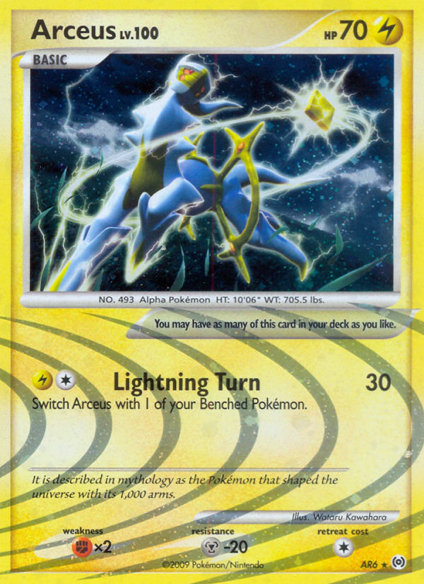 Arceus (AR6) [Platinum: Arceus] | Gam3 Escape