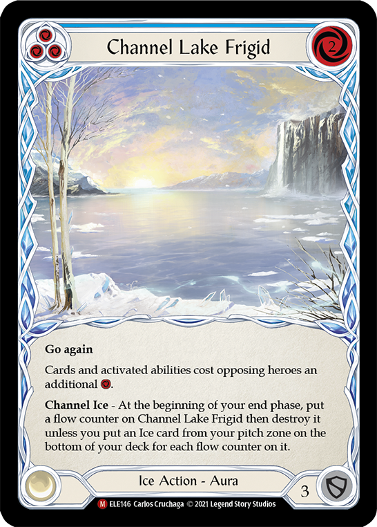 Channel Lake Frigid [ELE146] (Tales of Aria)  1st Edition Rainbow Foil | Gam3 Escape