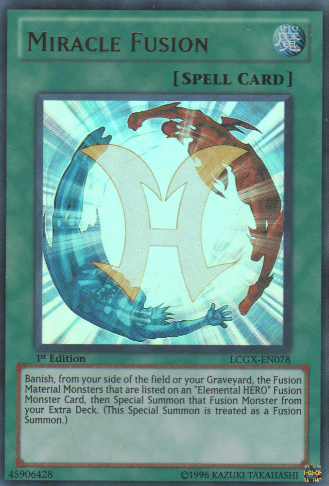 Miracle Fusion [LCGX-EN078] Ultra Rare | Gam3 Escape