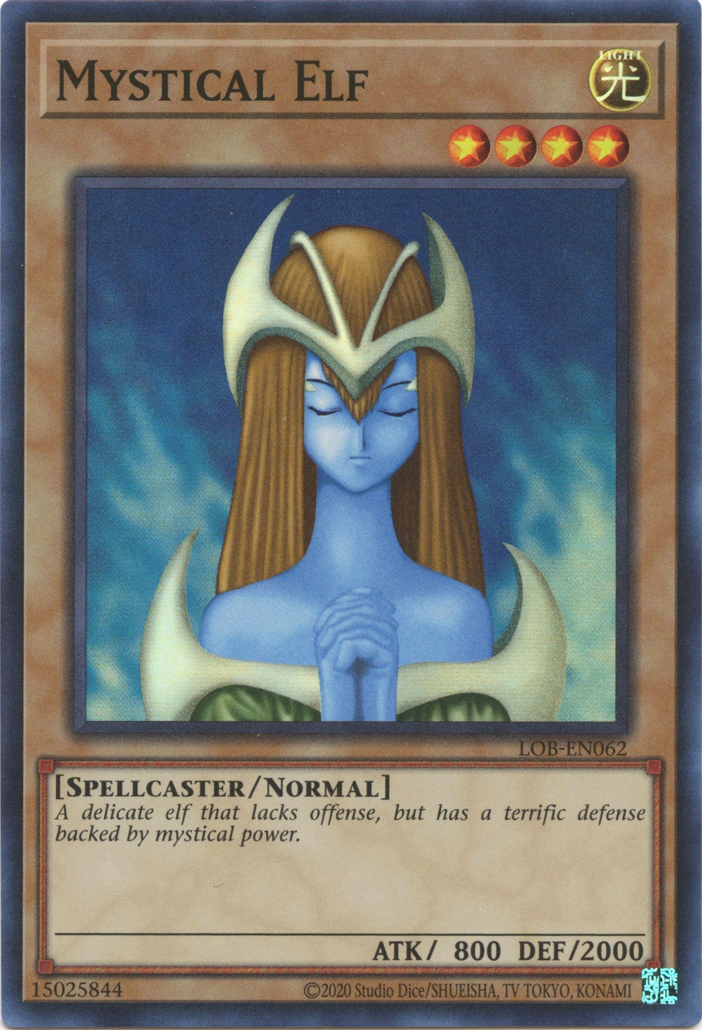 Mystical Elf (25th Anniversary) [LOB-EN062] Super Rare | Gam3 Escape