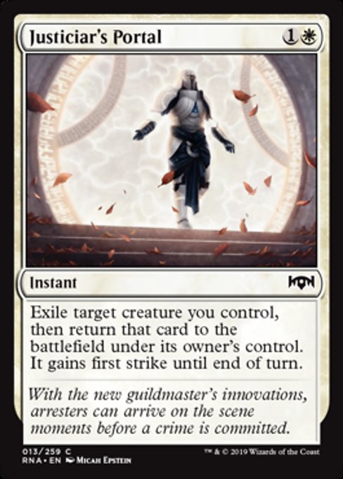 Justiciar's Portal [Ravnica Allegiance] | Gam3 Escape