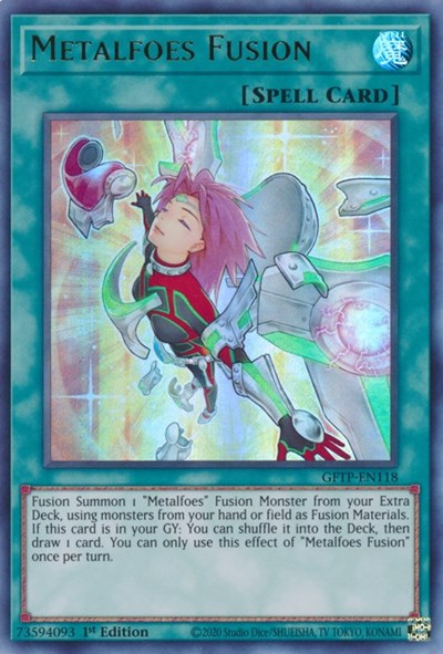 Metalfoes Fusion [GFTP-EN118] Ultra rare | Gam3 Escape