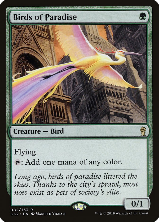 Birds of Paradise [Ravnica Allegiance Guild Kit] | Gam3 Escape