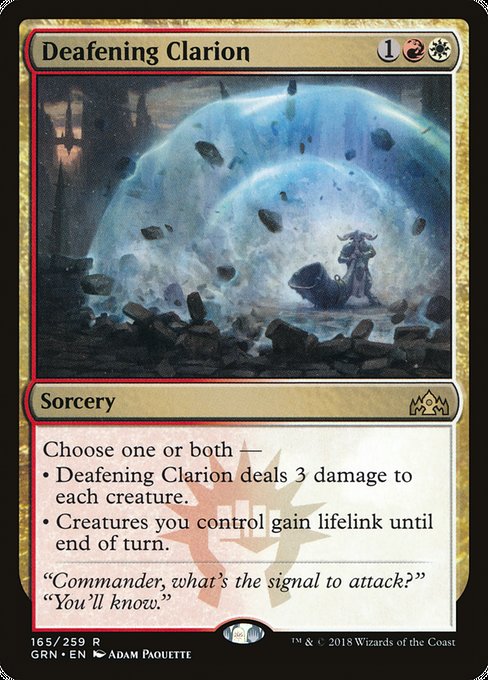 Deafening Clarion [Guilds of Ravnica] | Gam3 Escape