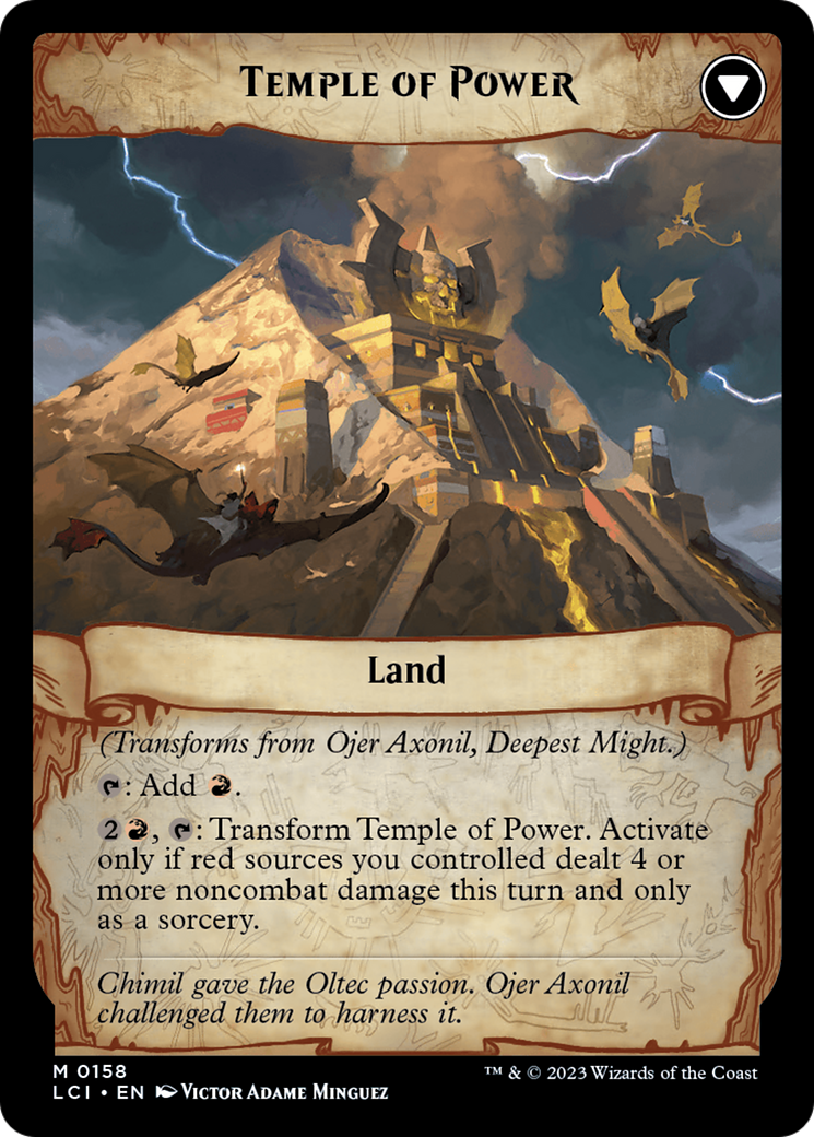 Ojer Axonil, Deepest Might // Temple of Power [The Lost Caverns of Ixalan] | Gam3 Escape