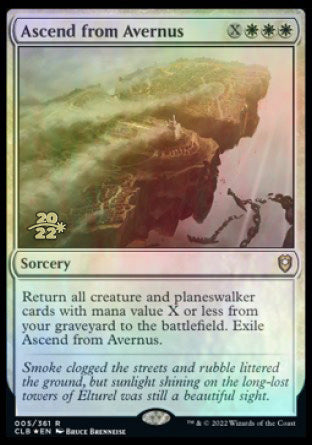 Ascend from Avernus [Commander Legends: Battle for Baldur's Gate Prerelease Promos] | Gam3 Escape