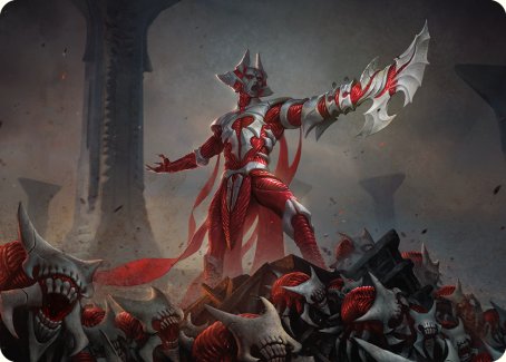 Mite Overseer Art Card [Phyrexia: All Will Be One Art Series] | Gam3 Escape