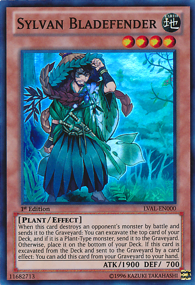 Sylvan Bladefender [LVAL-EN000] Super Rare | Gam3 Escape