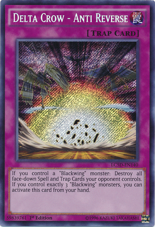 Delta Crow - Anti Reverse [LC5D-EN140] Secret Rare | Gam3 Escape